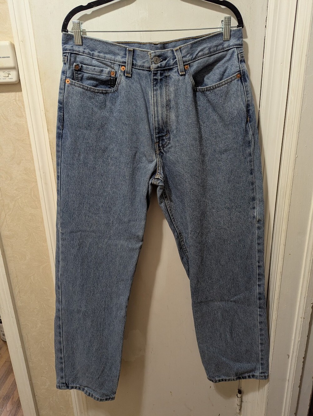 Levi's Men's Blue Relaxed Fit Jeans 35x30